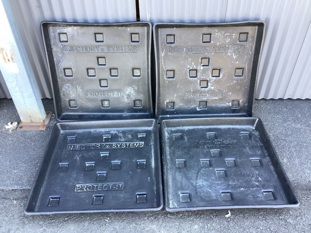Injectidry Systems Protect-It Plastic Containment Trays