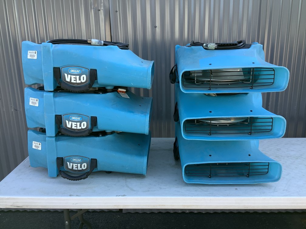 Dri-Eaz Velo F504 Low Profile Air Movers