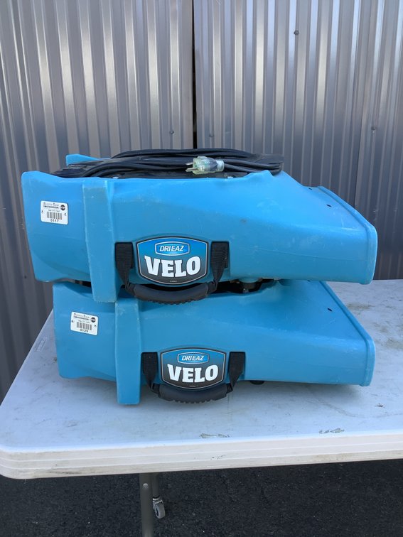 Dri-Eaz Velo F504 Low-Profile Air Movers