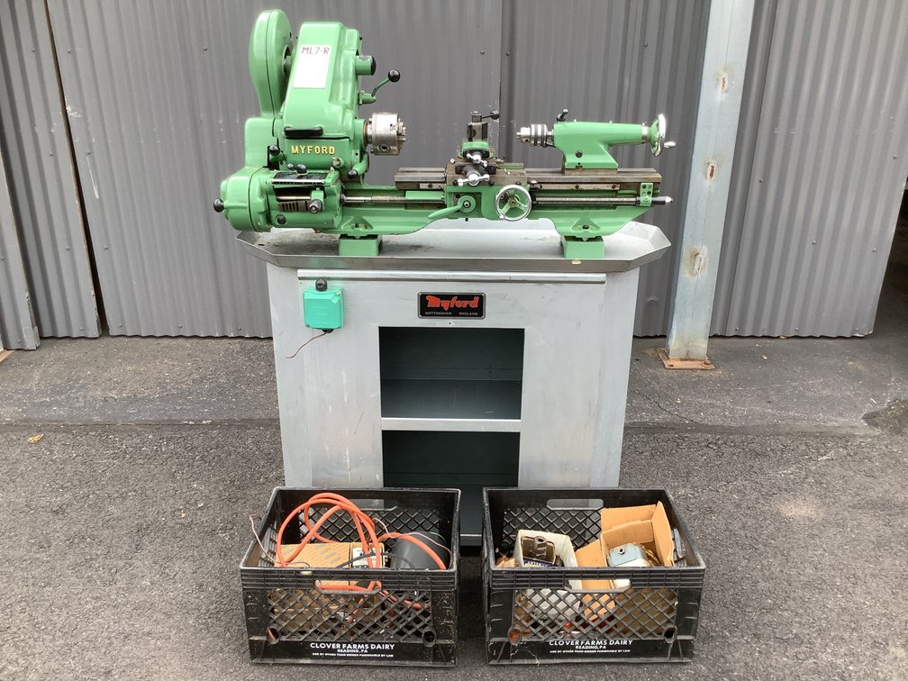 Myford ML7-R Metal Lathe & Accessories