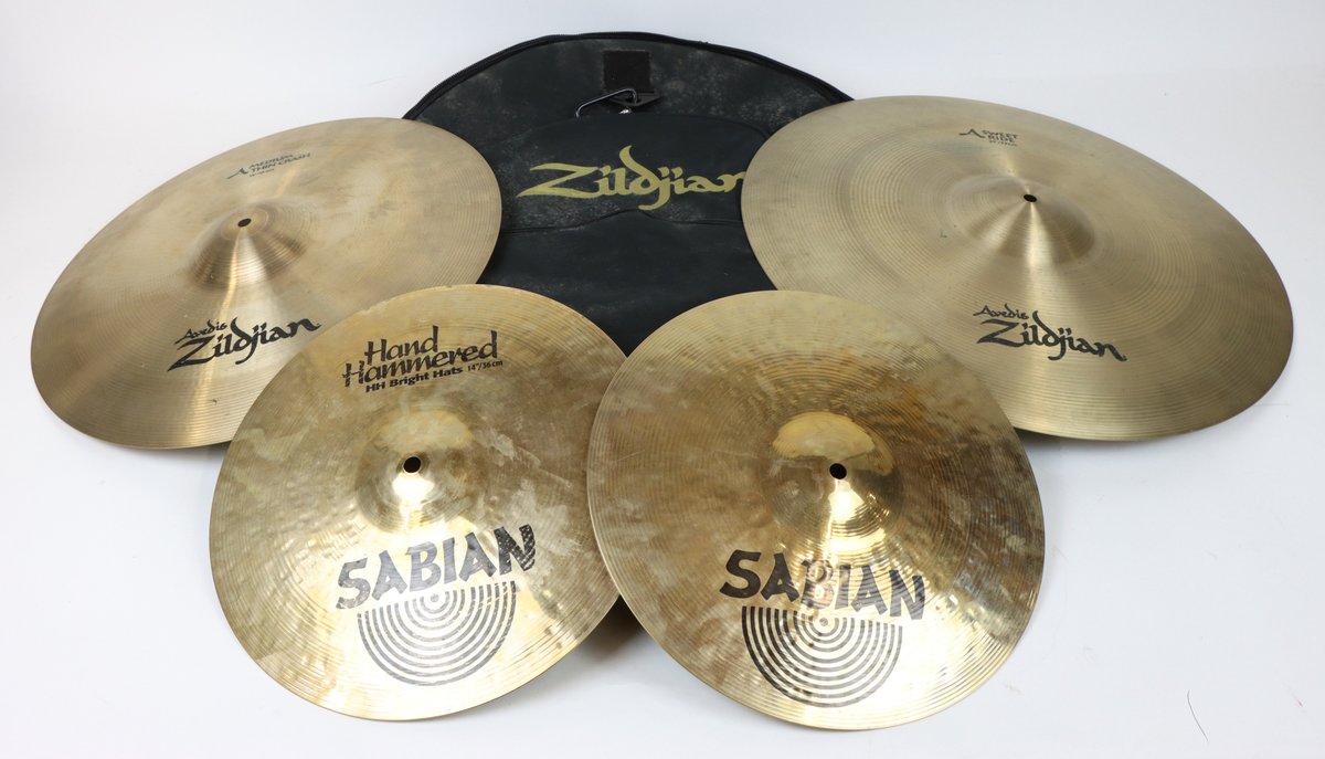 Zildjian and Saban Cymbals