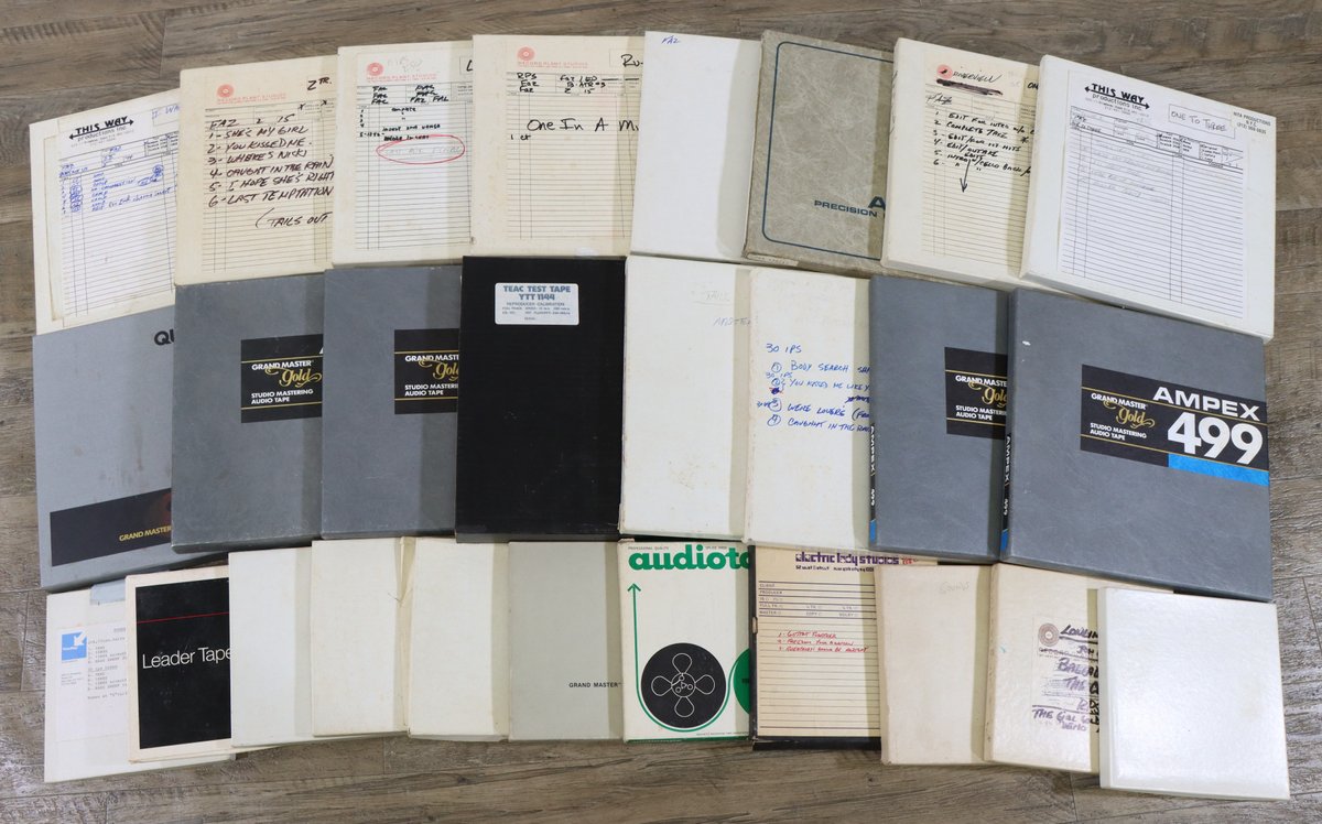 Box of Tape Reels