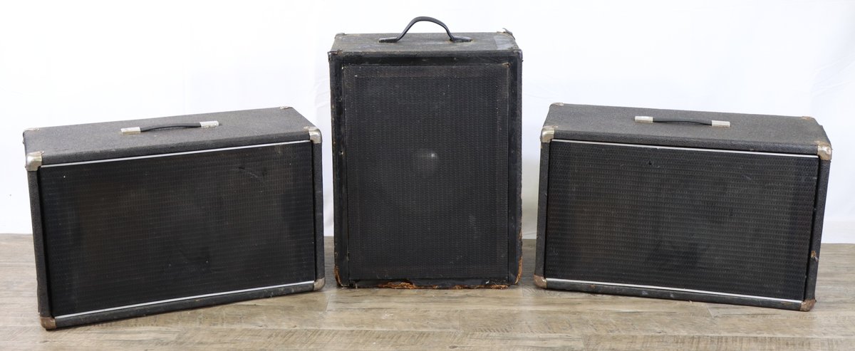 Lot of 3 Speaker Cabinets