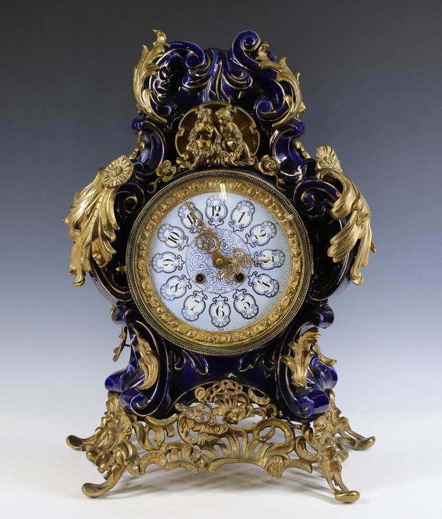 Gustav Becker Monumental Shelf Clock