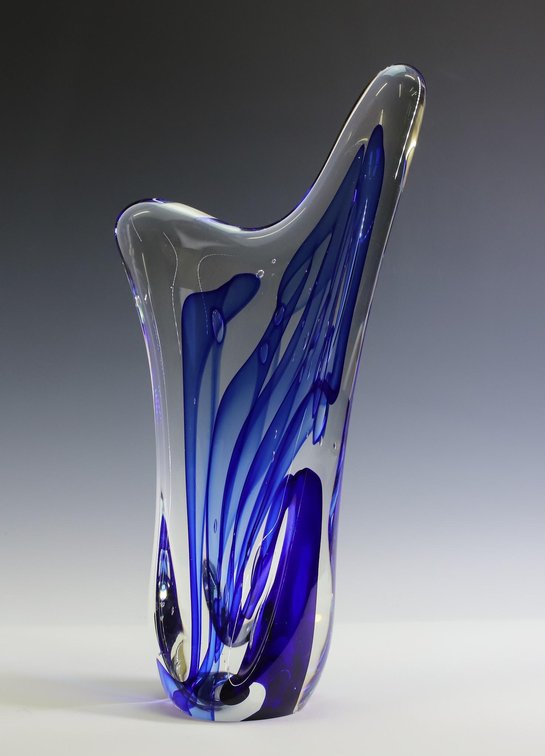 Rollin Karg Art Glass Sculpture