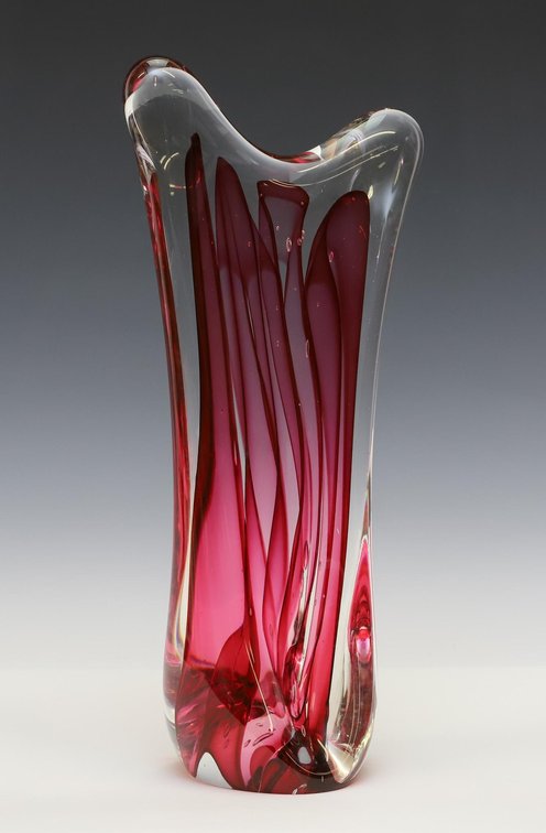 Rollin Karg Art Glass Sculpture