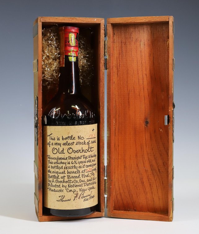 Old Overholt Rye Whiskey 1940