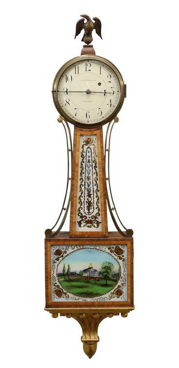 J.E. Caldwell Banjo Clock