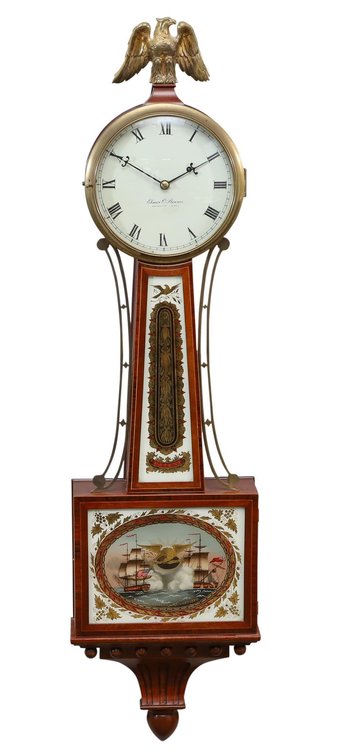 Elmer Stennes Banjo Clock