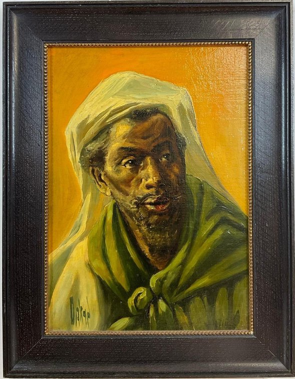 Oil on Board, signed