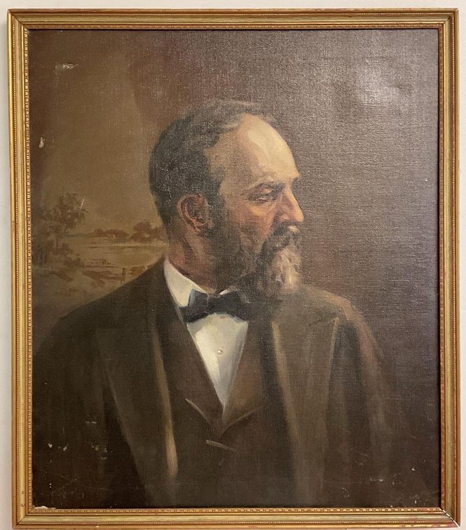 Portrait of President James Garfield 