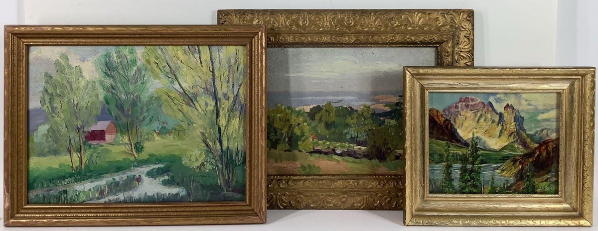 Oil on Boards (3)