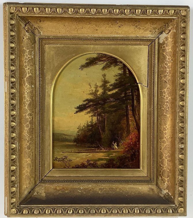 Oil on Canvas, signed
