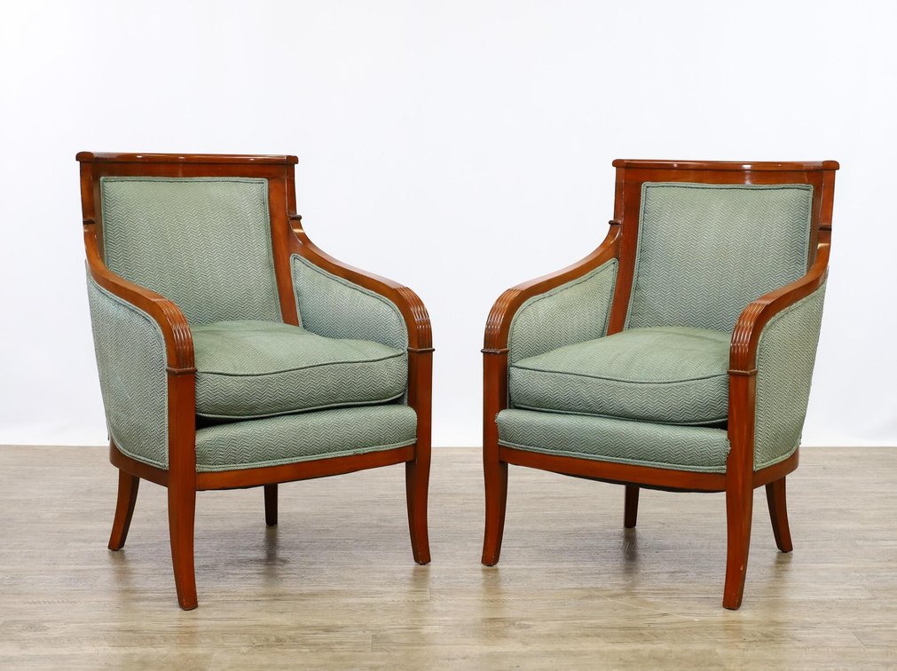 Hickory Accent Armchairs