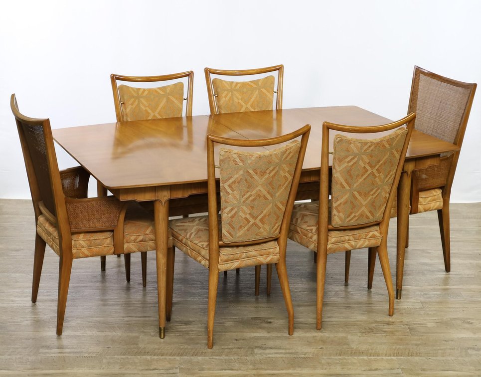 J. Stuart Clingman for John Widdicomb Dining Set