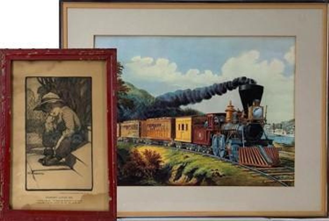 Currier & Ives Lithograph and Print