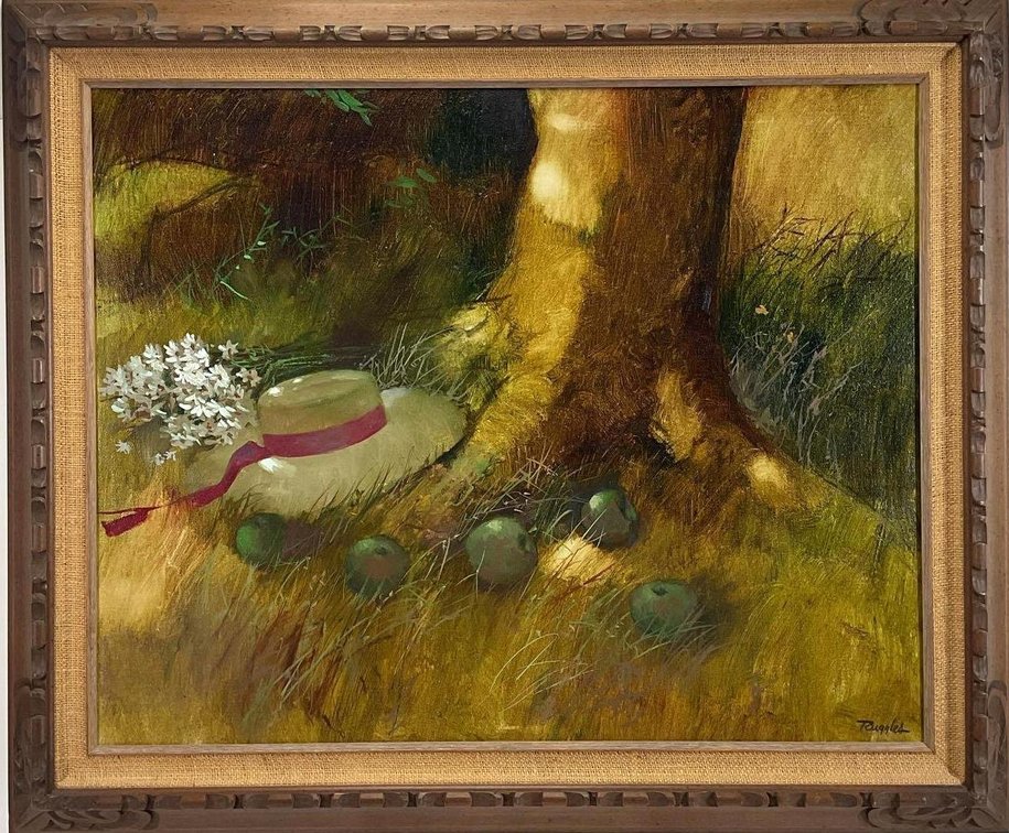 Oil on Canvas, signed 