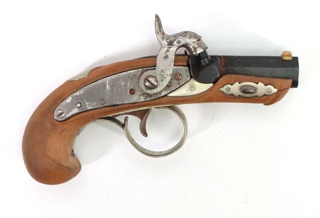 Dixie Gun Works Reproduction Philadelphia Derringer Percussion Pistol