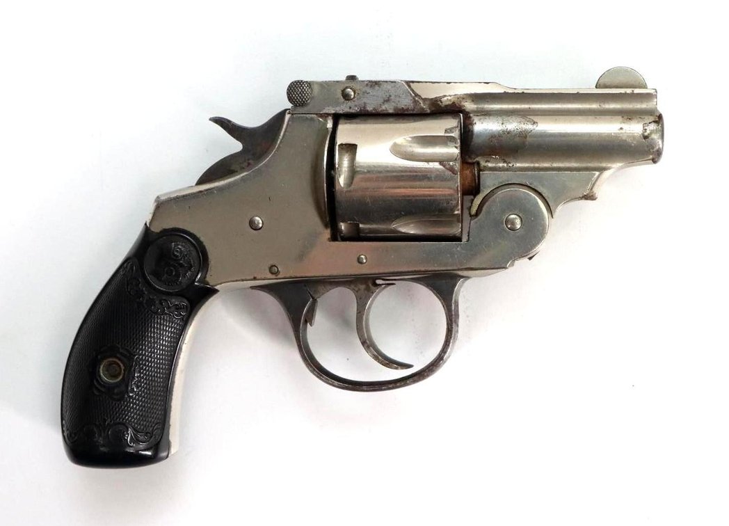 Iver Johnson Automatic Safety Hammer Double Action Revolver