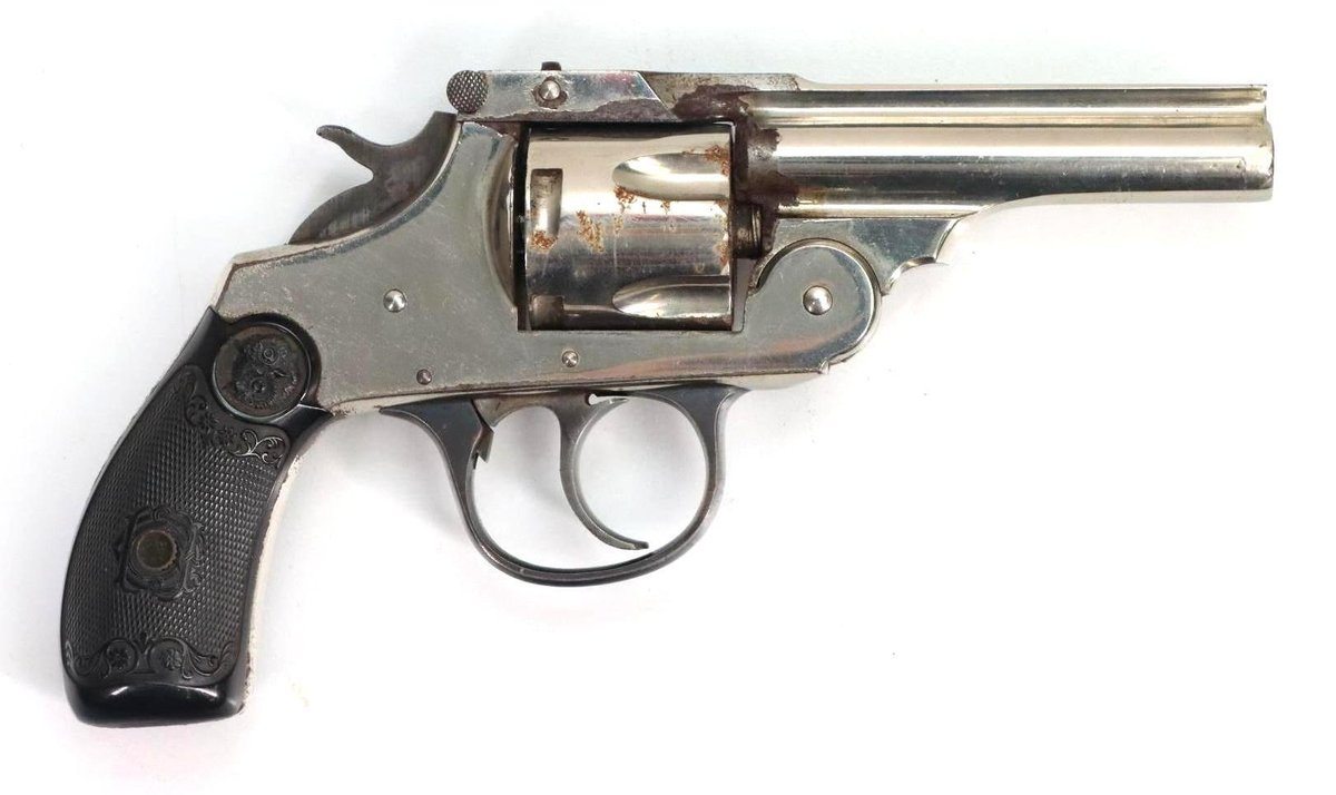 Iver Johnson Automatic Safety Hammer Double Action Revolver