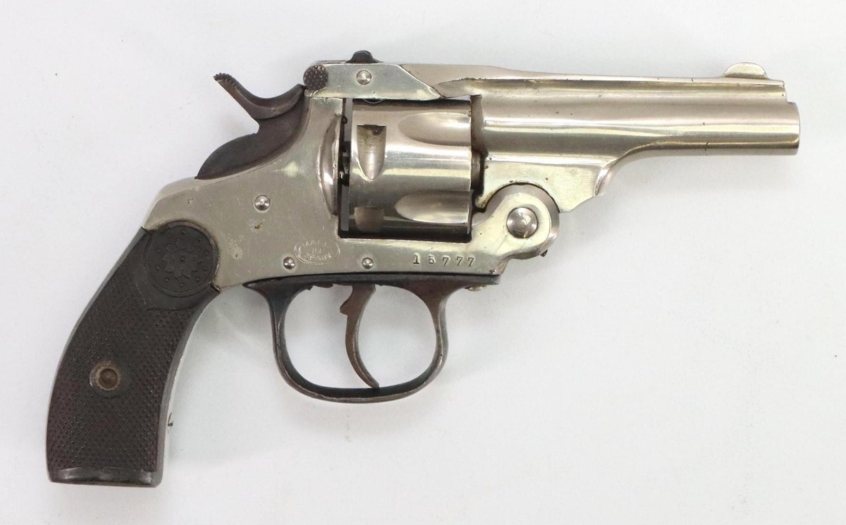 Spanish Tip Up Double Action Revolver