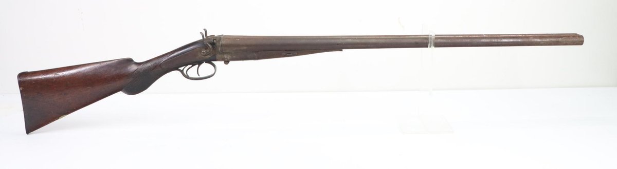 Antique Wallace Scott & Co Underlever SxS Shotgun