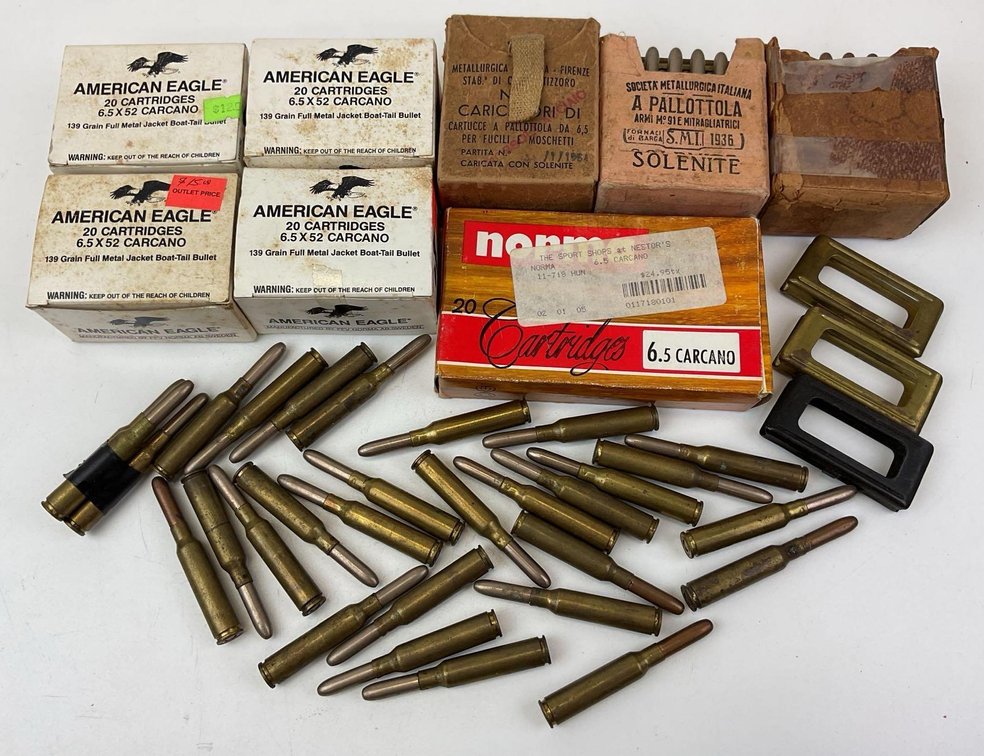 6.5 Carcano Ammo Assorted