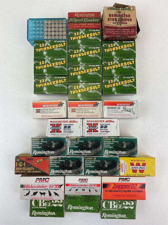 22 Rimfire Ammo Assorted