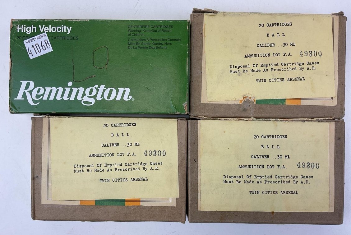 30M1/30-06 And 243 Win Ammo