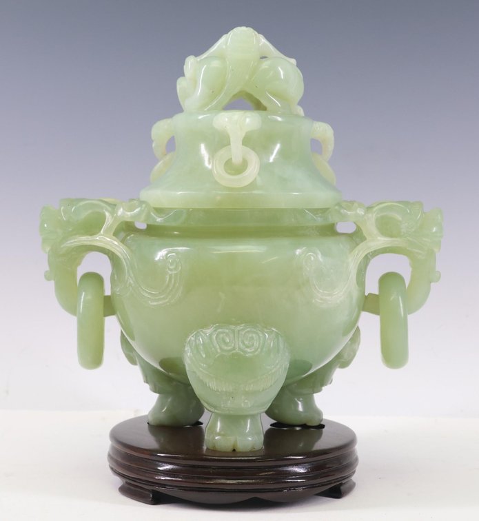 Chinese Nephrite Censer