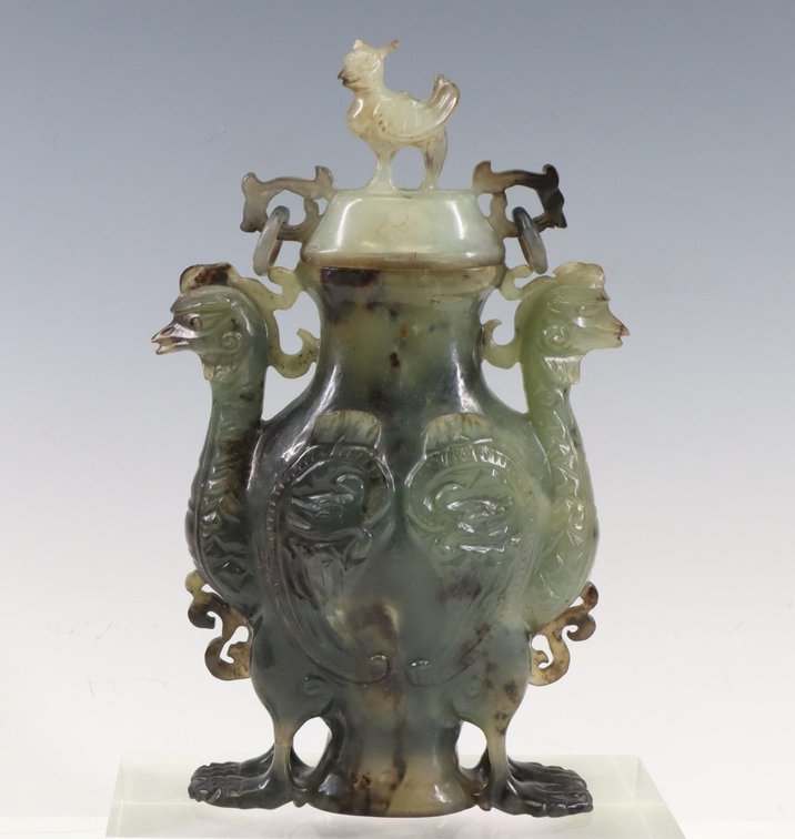 Chinese Nephrite Urn