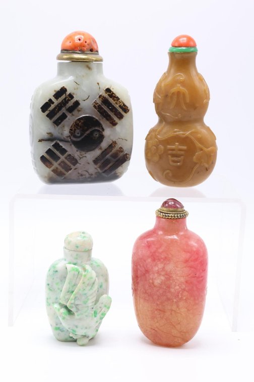 Chinese Jade Snuff Bottles
