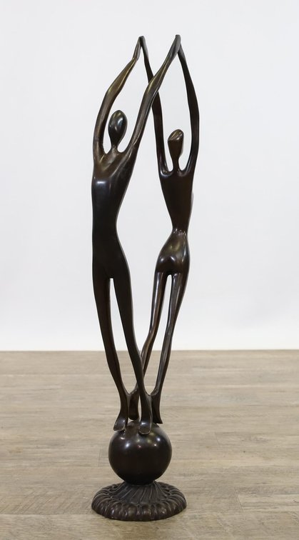 Bronze Abstract Figural Sculpture