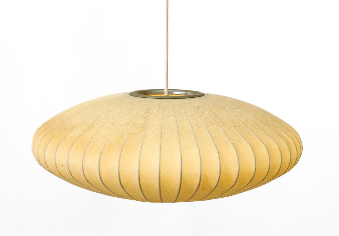 George Nelson for Herman Miller Saucer Bubble Pendant Light