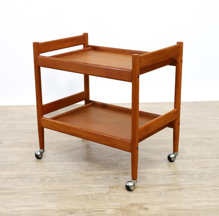 Teak Bar Cart