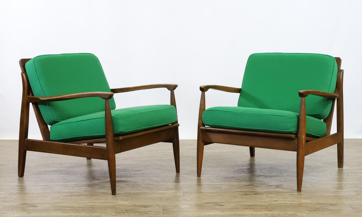 Danish Modern Lounge Chairs