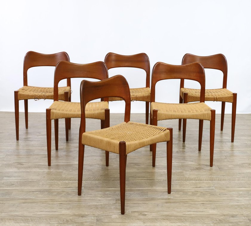 Arne Hovmand Olsen for Mogens Kold Dining Chairs