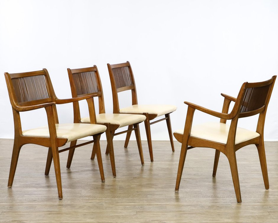 John van Koert for Drexel Profile Dining Chairs