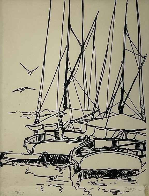 Sailboat Print