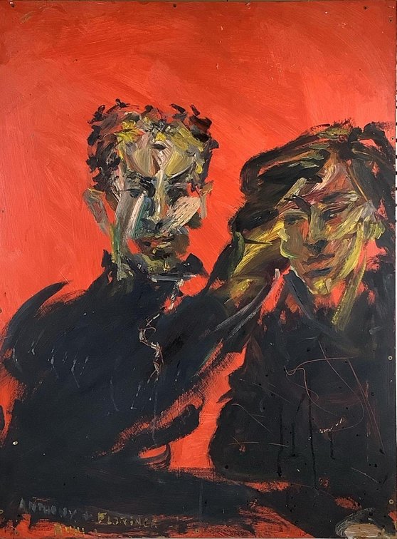 Oil on Board, signed "Rodale"