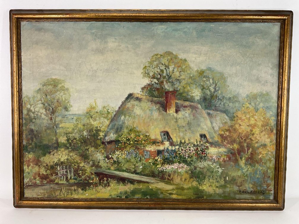Oil on Canvas, signed
