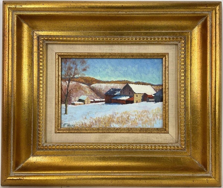Oil on Board, signed