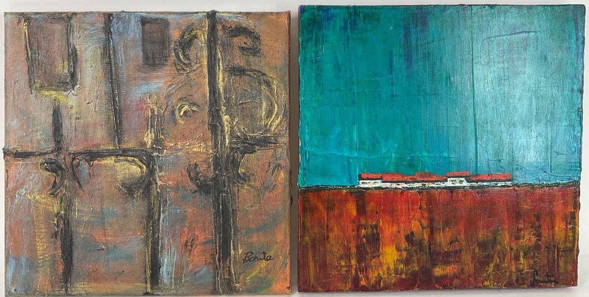 Oil on Canvas, signed 