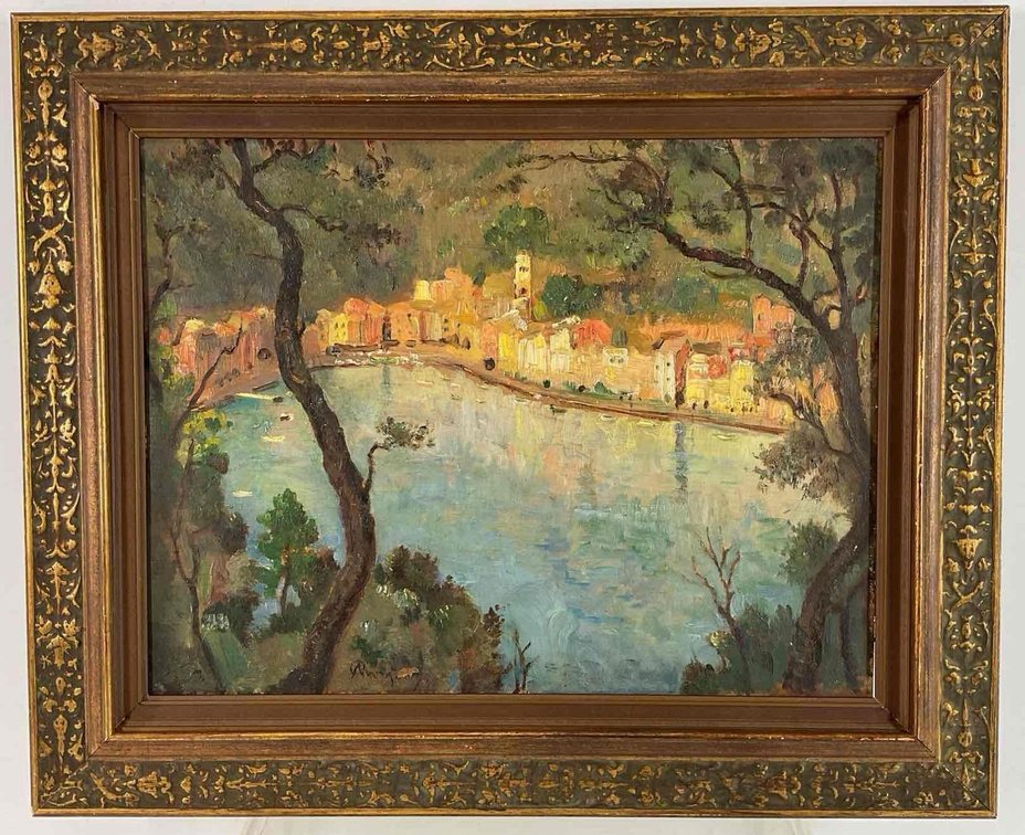 Oil on Board, signed