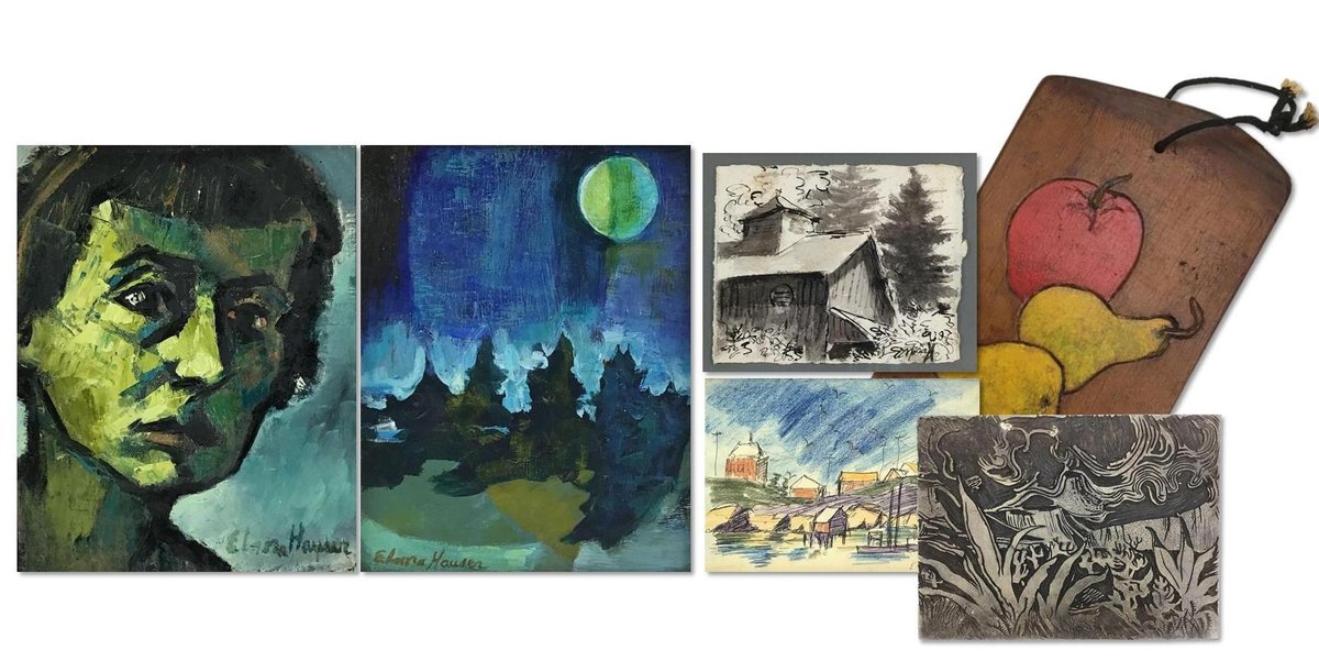 Nora Hauser (1922 - 2012) 