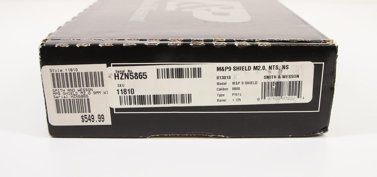 Image for Smith & Wesson M&P 9 Shield 2.0 Semi Automatic Pistol