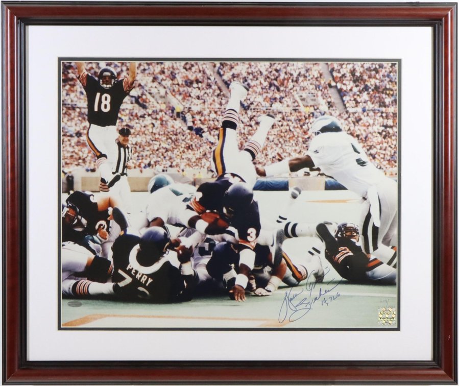 Walter Payton Signed Photograph