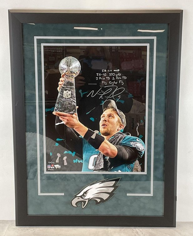 Nick Foles Super Bowl Signed Photograph