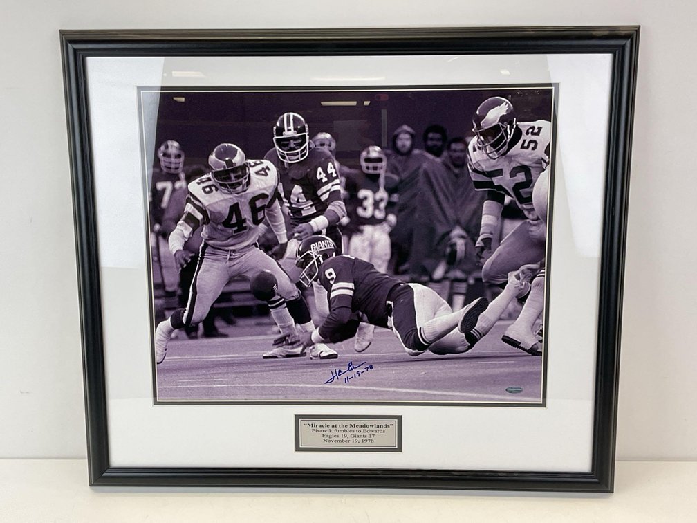 Miracle at the Meadowlands Signed Photograph 