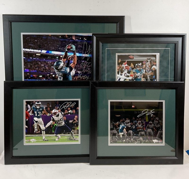 Philadelphia Eagles Super Bowl LII Framed Photographs